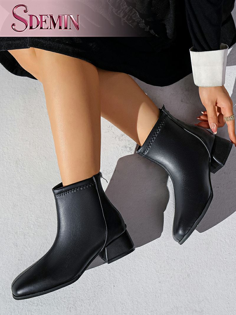 Black Block Booties Black Block Booties